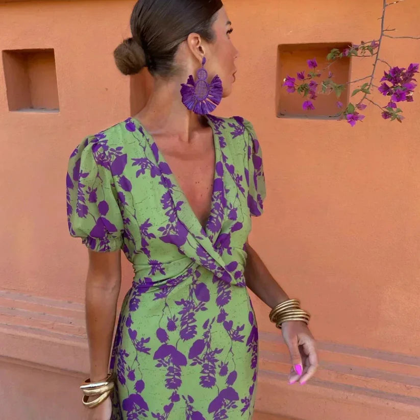 Lavanda | Klänning med vidd