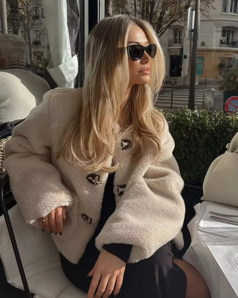 Classic Sherpa Coat | Modestio