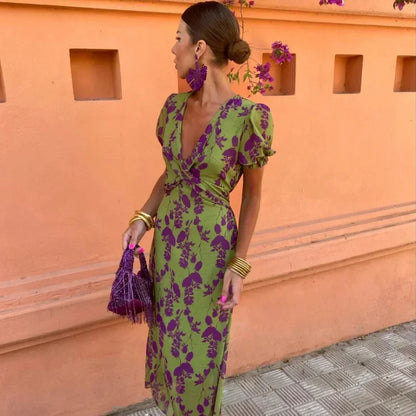Lavanda | Klänning med vidd