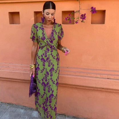 Lavanda | Klänning med vidd