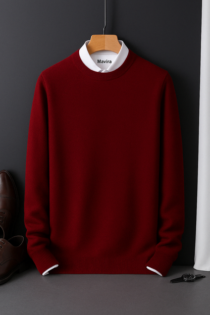 Thierry | Cashmere Tröja med Rund Hals