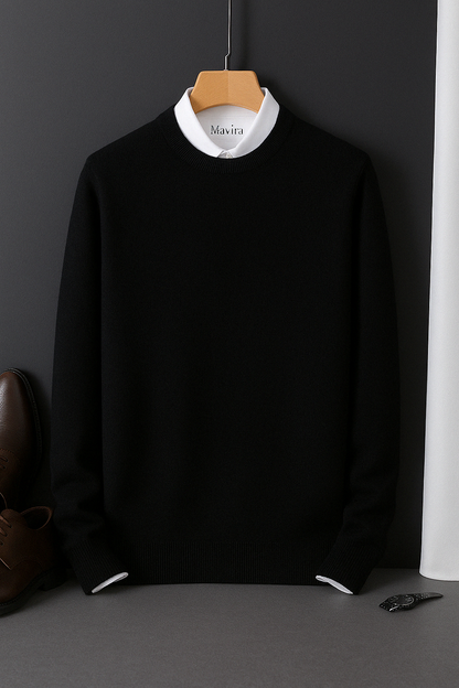 Thierry | Cashmere Tröja med Rund Hals