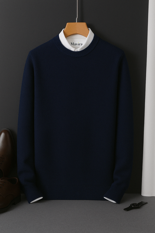 Thierry | Cashmere Tröja med Rund Hals