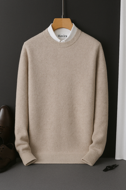 Thierry | Cashmere Tröja med Rund Hals