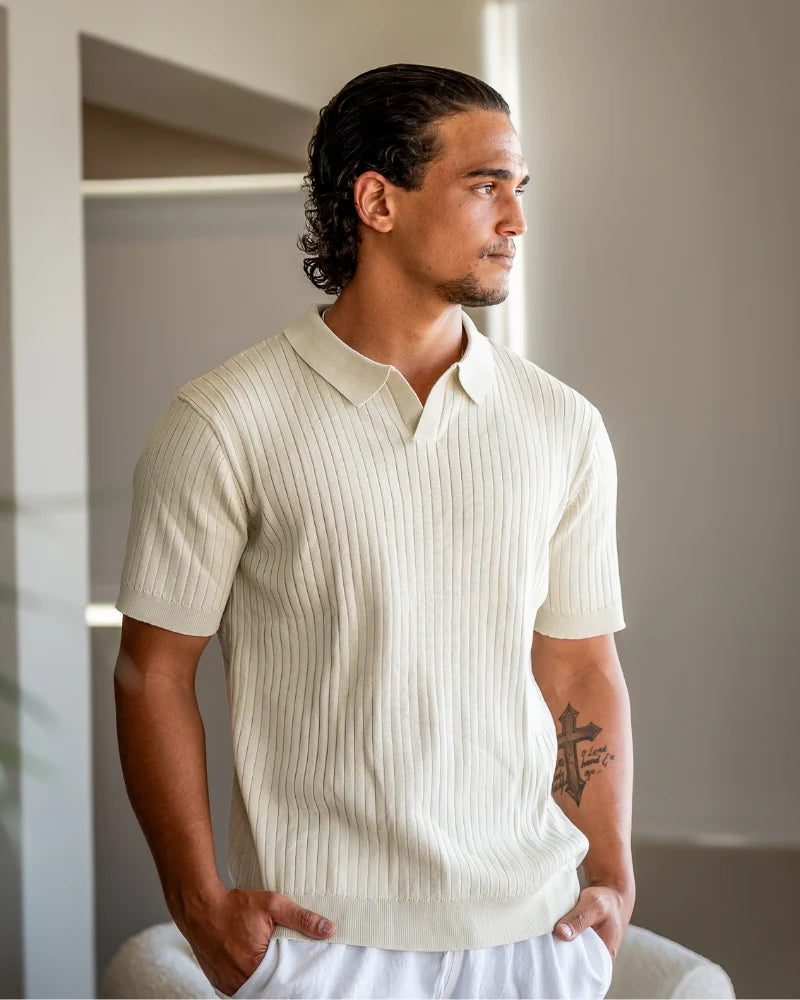 Premium Ribbad Polo