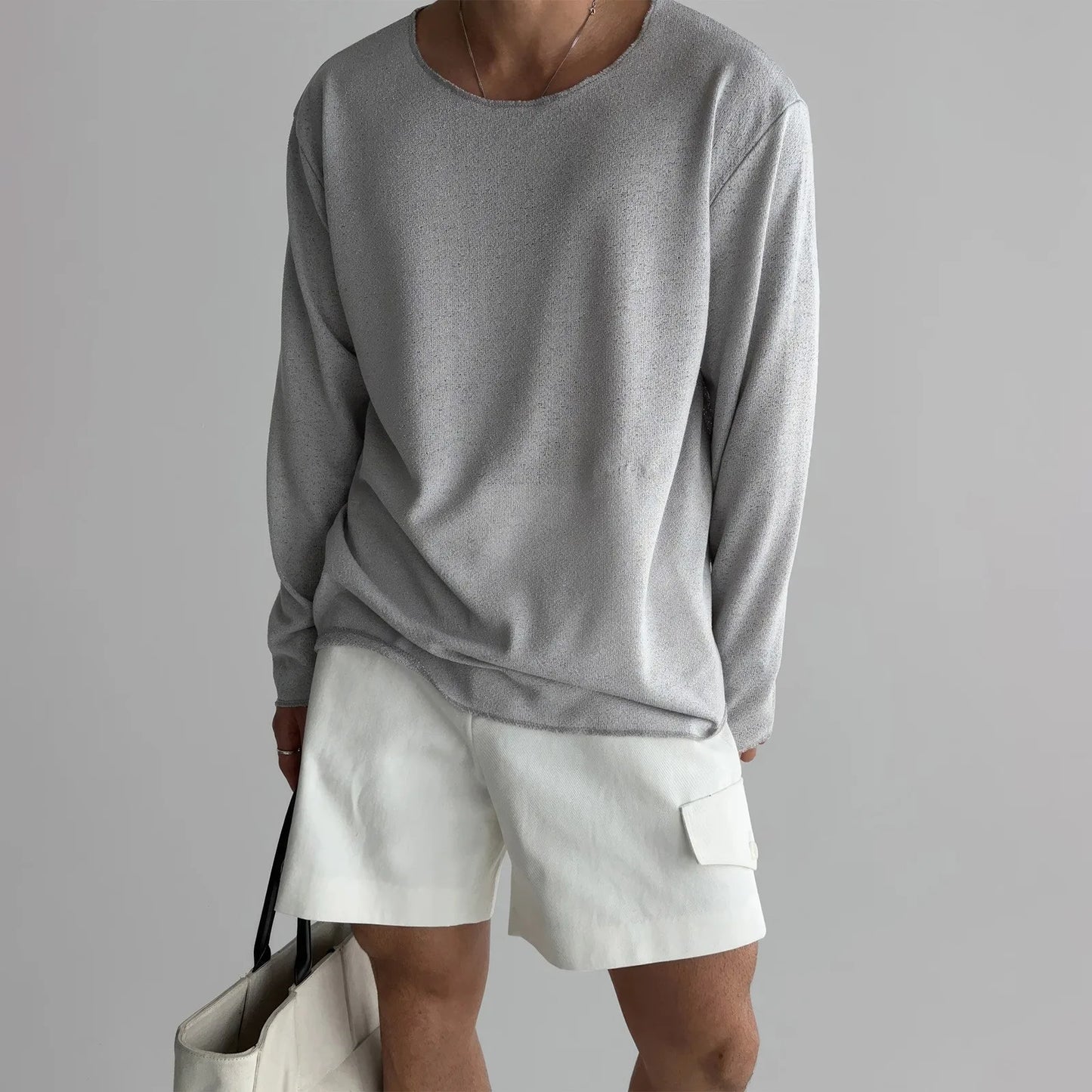 CloudComfort hålstickad T-shirt