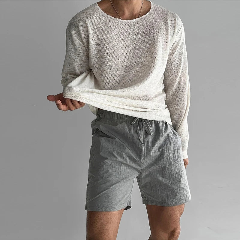CloudComfort hålstickad T-shirt