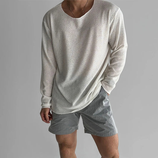 CloudComfort hålstickad T-shirt