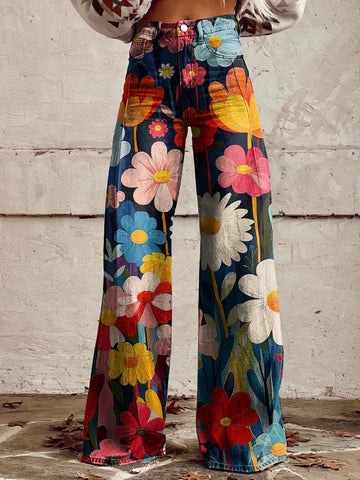 Elisa | Vintage utsvängda jeans